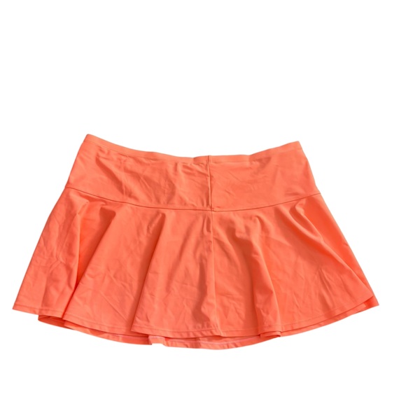 NWOT Swim Skirt Bottom Coverup – Coral Orange – Girls Plus XXL (20.5) - Picture 1 of 4